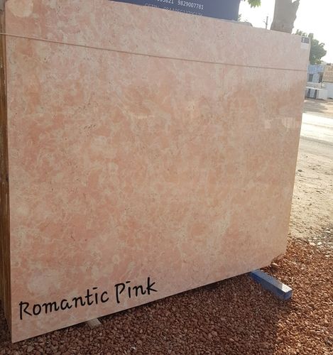 Romantic Pink Marble Slab