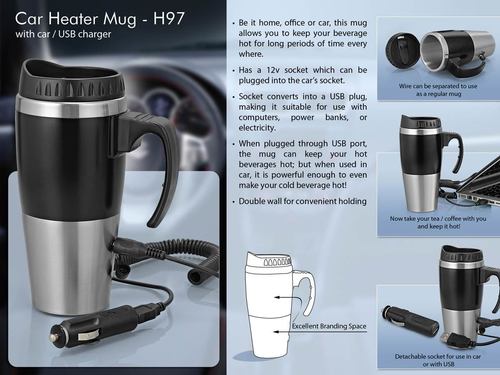 Car Heater Mug