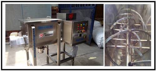 Ribbon Blender CGMP Model 200 Kg