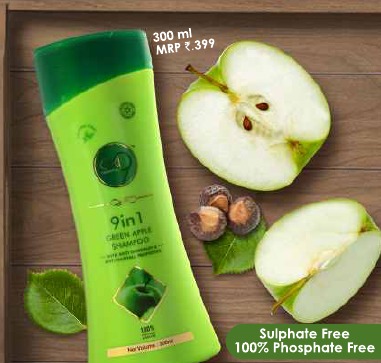 9 in 1 Green Apple Shampoo