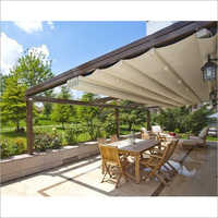Color Steel Tensile Retractable Roof