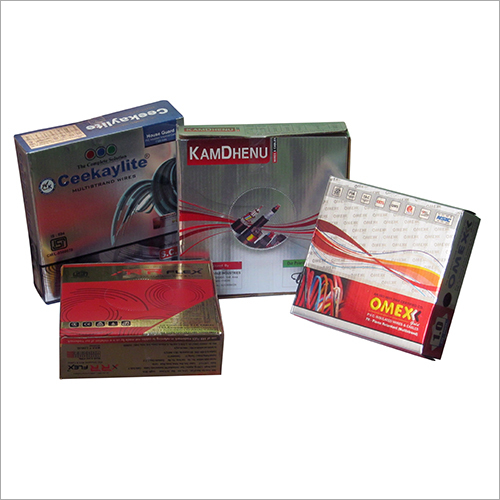 Silver Foil Paper Cable Boxes