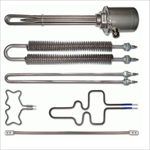 Tubular Heater - Stainless Steel, Portable Design | Single Phase Electric, 220 Volt, High-Temperature Capability, 6-Month Warranty
