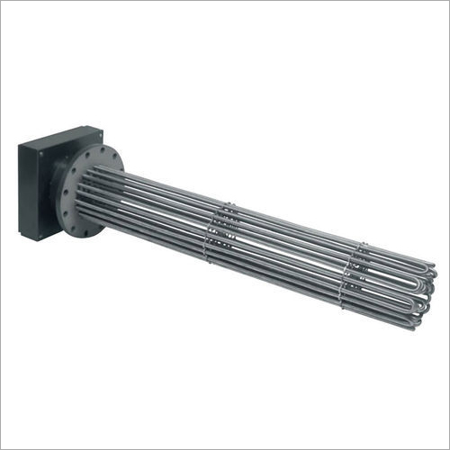 Immersion Heater - Mild Steel & Stainless Steel, 220 Volt Electric | Grey Color, 6-Month Warranty, Effective Liquid Heating Solution
