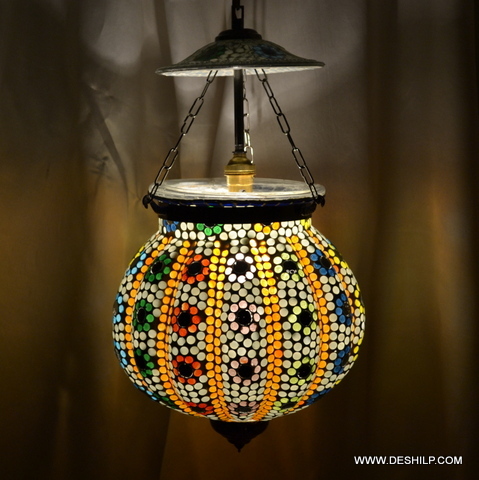 Multicolored Beautiful Glass Wall Hanging