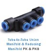 Tube to Tube Union Manifold & Reducing Manifold