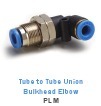 Tube to Tube Union Bulkhead Elbow
