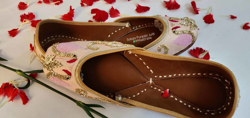 Leather Punjabi Jutti For Ladies Handmade Jutti Online Jutti
