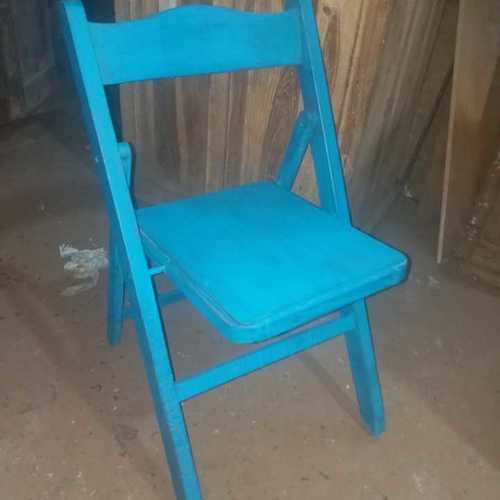 Wooden Painted Folding Chair