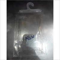 Pvc Hanger Bag - Clear Pvc, Various Sizes , Zip Lock Closure, Metal Hanger, 0.15mm Thickness