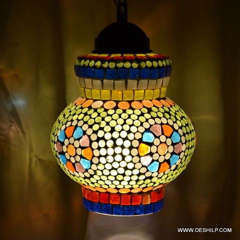 Unique Shape Mosaic Wall Hanging