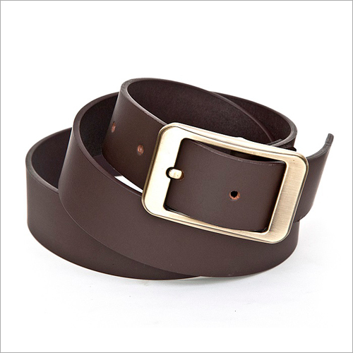 Mens Brown Leather Belt