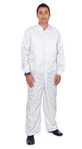 Lint Free Antistatic Coverall Age Group: 16-60