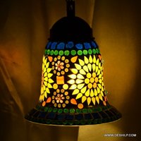 Multicolor Hanging Lamp Light Hand Craft