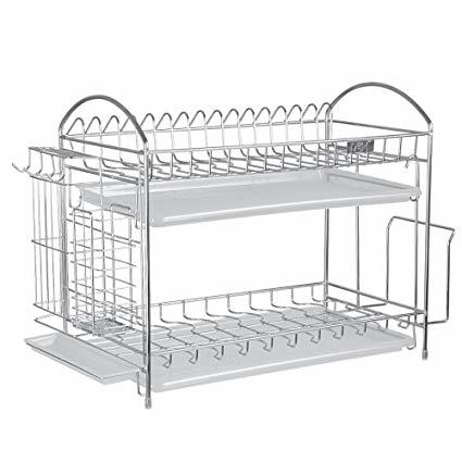 Rim Zim Stainless Steel Plate Rack Home