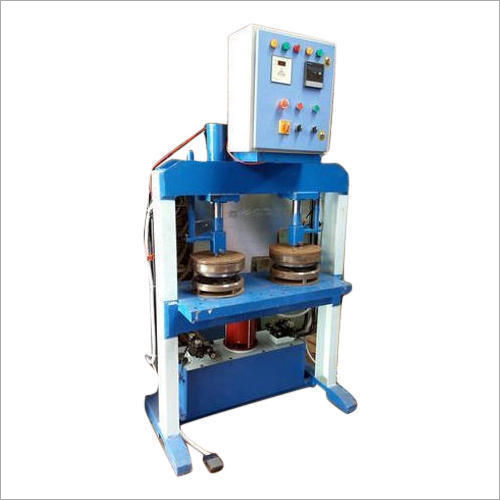 Hydraulic Double Die Paper Plate Making Machine