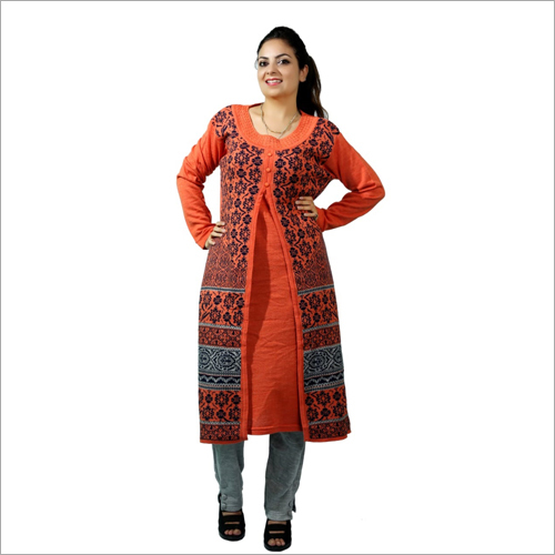 Latest design woolen kurti ठड स बचव क लए यह ह करतय क लटसट  डजइन हर कई करग तरफ  Latest design woolen kurti This is the latest  design of kurtis to