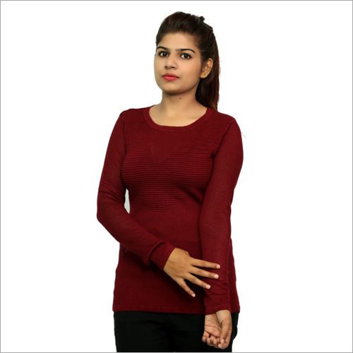 Various Colors Are Available Full Sleeve Ladies Winter Top at Best Price in  Meerut