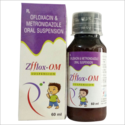 Ofloxacin And Metronidazole Oral Suspension - 60 ml Liquid Antibiotic Medicine for Bacterial Infections, Suitable for Children