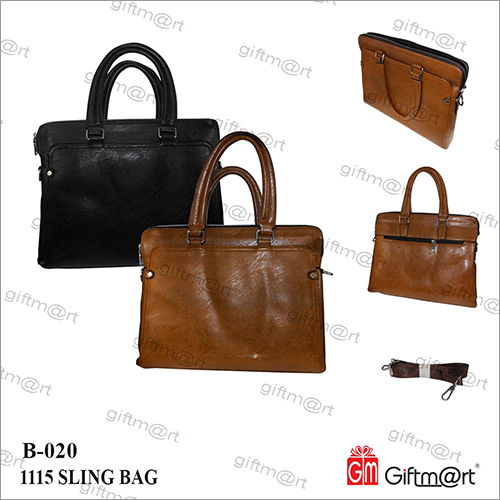 Brown Leather Backpack By GIFTMART