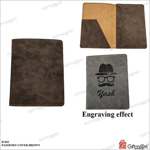 Brown Passport Holder