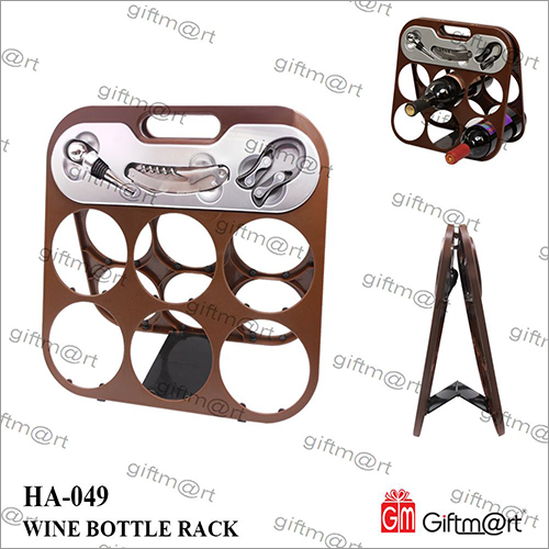 Wine Bottle Rack with Tools