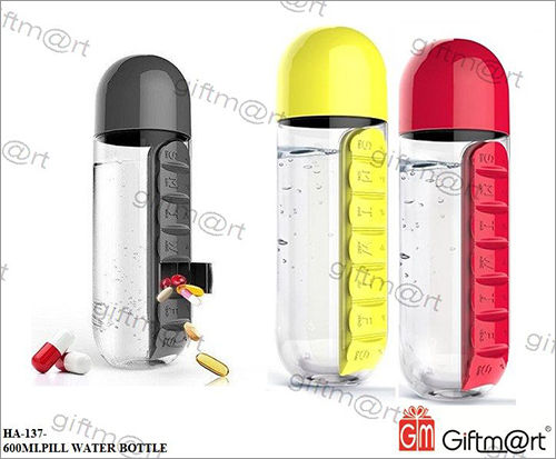 Pill Water Bottle