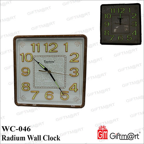 Radium Wall Clock