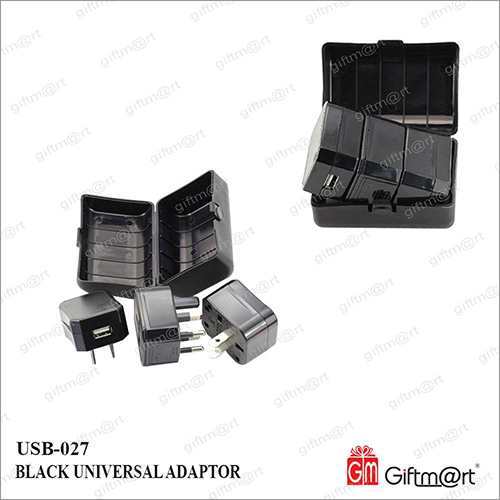 Universal Adaptor With USB Socket