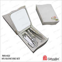 Manicure Set With Mirror
