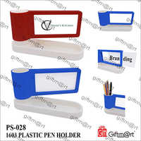 Advertisement Plastic Pen Holder