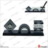 Crystal Pen Stand - Color: Black