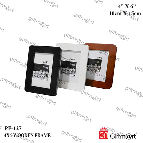 4X6 Wooden Photo Frame
