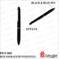 Dual Refill Pen With Stylus