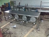 Machine Made Canteen Dining Table