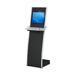 Finger Activation Corporate Kiosk Application: Security