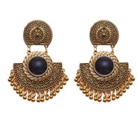 Black Metal Earrings