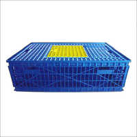 Transport Boxes - Plastic, 910mm X 556mm, Height: 270mm/235mm, Blue | Capacity: 14-16 Birds, Durable, Convenient, Long-lasting, Easy To Use