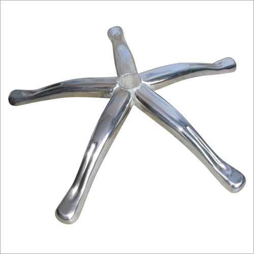 Revolving High-Grade Aluminum Glossy Chair Base