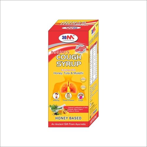 Ayurvedic Cough Syrups Application: Water