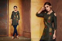 Branded Denim Kurtis