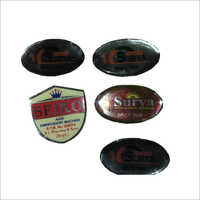 Dome Epoxy Sticker - Epoxy & Vinyl, Variable Size, Oval & Shield Shape | Strong Adhesive, Durable, Water Resistant, Heat Resistant, Chemical Resistant, Customizable, Attractive