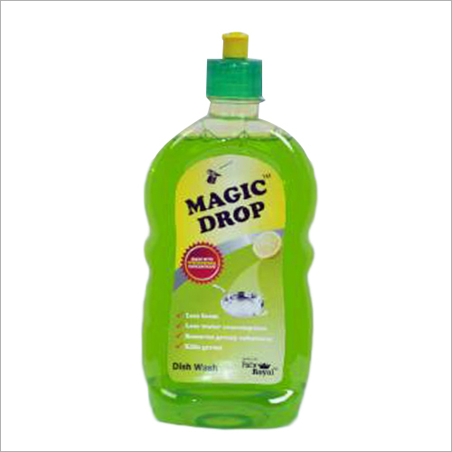 Liquid Dish Wash - Plastic Bottle 10x7x20cm, 500ml | Tough Stain Removal, Grease Cutting Power, Germ Removal, Biodegradable, Skin Friendly