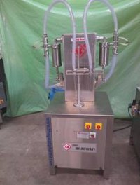 Semi Automatic Two Head Primer Adhesive Type Filling Machine - Automatic Grade: Semi-automatic