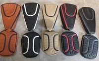 Leather Touch Seat Cover - Pu Leather Foam, Stylish Variants & Comfortable Ride For Royal Enfield Classic Double Seat
