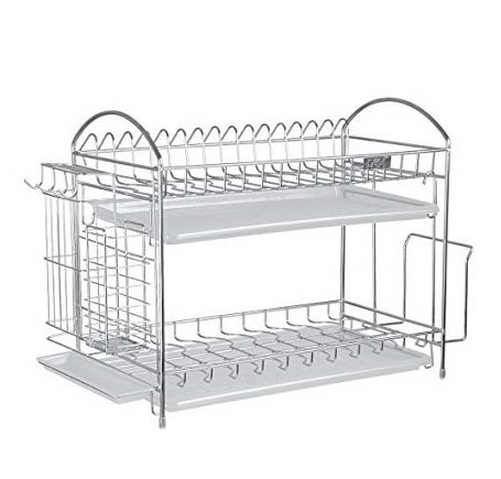 Stainless Steel Rack Silver For Kitchen