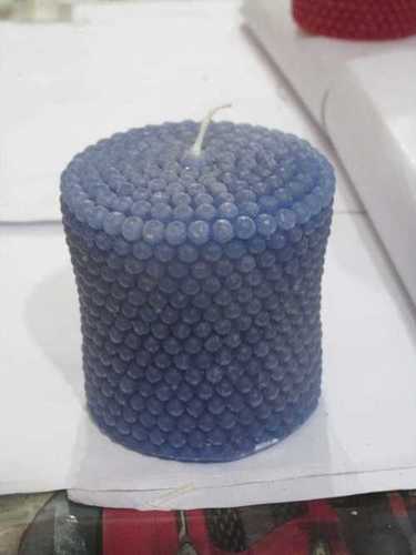 Pillar candle fancy