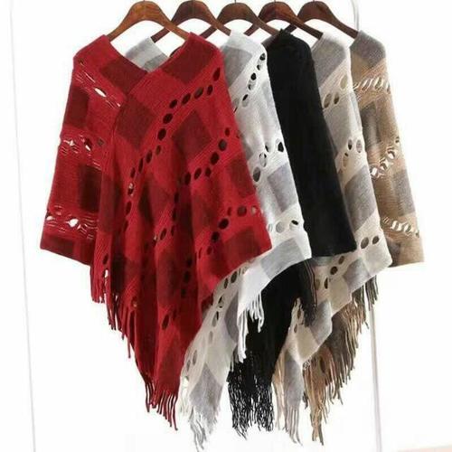 Woolen Poncho for Ladies