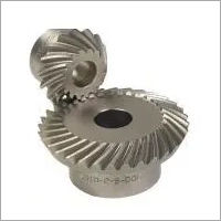 Helical Bevel Gear - Color: Silver