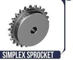 Simplex sprocket